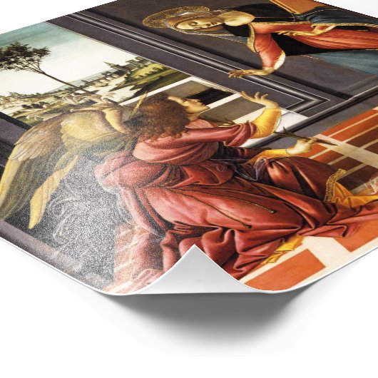 Impression Photo Annonciation Botticelli (Coin)