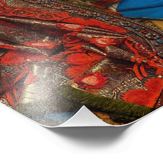 Impression Photo Annonciation de Jan van Eyck (Coin)