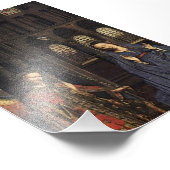 Impression Photo Annonciation de Jan van Eyck (Coin)