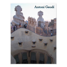 Antoni Gaudí Casa Milà Barcelone