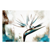 *~* AP10 Peinture d'art d'oiseaux de paradis #24