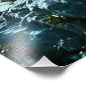 Impression Photo *~* AP88 Château Imaginaire Dragon Mur Artwork 17 (Coin)