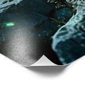 Impression Photo *~* AP88 Imaginaire de la bête Mur de dragon Artwo (Coin)