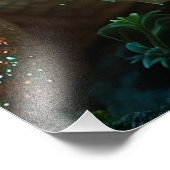 Impression Photo *~* AP88 Imaginaire étincelant Mur Dragon Art 23 (Coin)