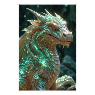 Impression Photo *~* AP88 Imaginaire MAJESTIQUE Mur Dragon Art 2