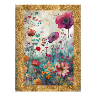 Impression Photo *~ AP95 Art floral fantaisiste de la nature Fleur