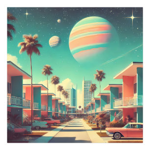 Impression Photo Appartements Atomiques Futuristes New Florida