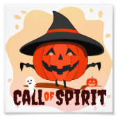 Impression Photo Appel de l'Esprit d'Halloween (Devant)