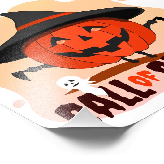 Impression Photo Appel de l'Esprit d'Halloween (Coin)