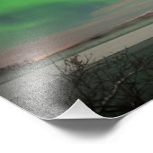 Impression Photo Appel du rideau de l'Alaska (Coin)