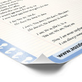 Impression Photo Apprendre À Me Connaître - Anglais (Coin)