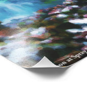 Impression Photo Après-midi à Spray Falls (Coin)