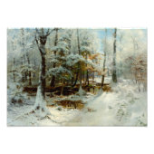 Impression Photo Après-midi d'hiver calme par William Bliss Baker (Devant)