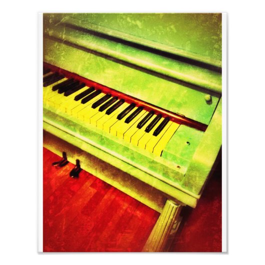 Impression Photo Aqua Piano (Devant)