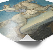 Impression Photo Aquarelle "A Prince Arrived" de John Bauer (Coin)