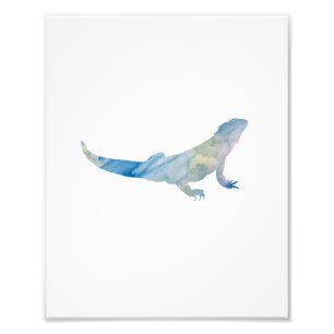Impression Photo Aquarelle couleur Lizard
