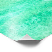 Impression Photo Aquarelle couleur paysage Abstrait Imprimer (Coin)