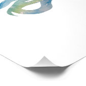 Impression Photo Aquarelle couleur serpent (Coin)