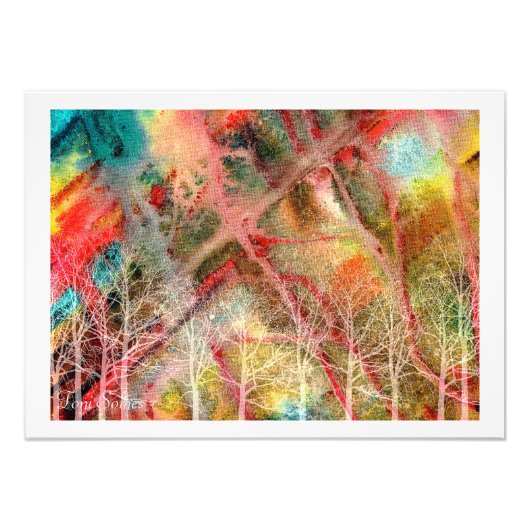 Impression Photo Aquarelle Mur Décor Art (Devant)