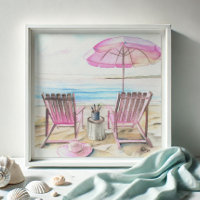 Aquarelle près du rivage 2