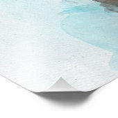 Impression Photo Aquarelle Statue de la Liberté (Coin)