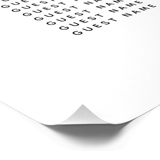 Impression Photo Aquarelle tropicale et dorée mariage plan (Coin)