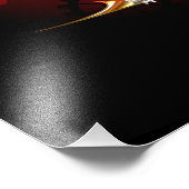 Impression Photo Araignée en vapeur noire (Coin)