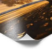 Impression Photo Arbre d'automne solitaire : une touche de tranquil (Coin)