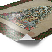 Impression Photo Arbre de Noël et présentations (Coin)