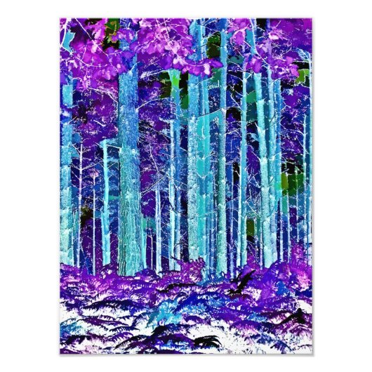 IMPRESSION PHOTO ARBRES (Devant)