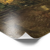 Impression Photo Arbres de peuplier (Coin)