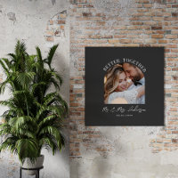 Arc de charbon mariage cadeau décoration maison