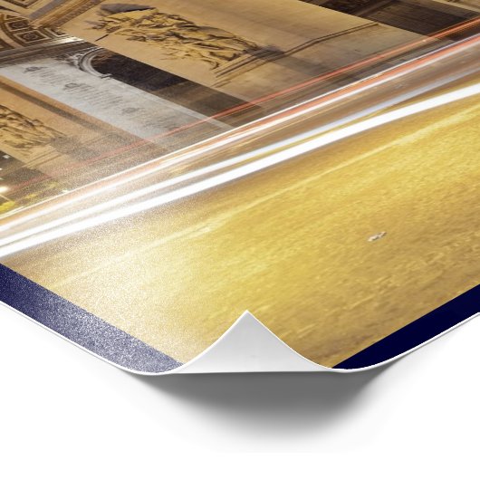 Impression Photo Arc de Triomphe de l'Étoile à Paris (Coin)