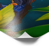 Impression Photo Arc en arc-en-ciel Jay Imaginaire Bird (Coin)