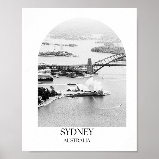 Impression photo Arch de Sydney Australie (Devant)