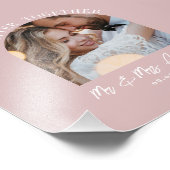 Impression Photo Arche rose mariage cadeau maison décoration (Coin)