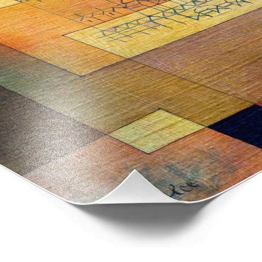 Impression Photo Architecture polyphonique | Paul Klee | (Coin)