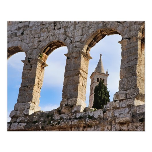 Impression Photo Arène de Pula Croatie (Devant)