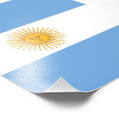 Impression Photo Argentina flag (Coin)