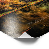 Impression Photo Arizona River Sonoran Desert Mountains 24" x 11" (Coin)