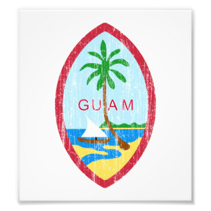 Impression Photo Armoiries De Guam
