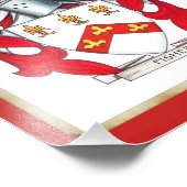 Impression Photo Armoiries de la famille Fisher (Coin)