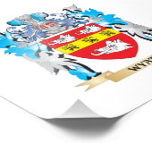 Impression Photo Armoiries de Wyatt - Cimetière familial (Coin)