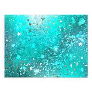 Impression Photo Arrière - plan à huile Turquoise de la menthe