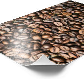 Impression Photo Arrière - plan de café Brown (Coin)