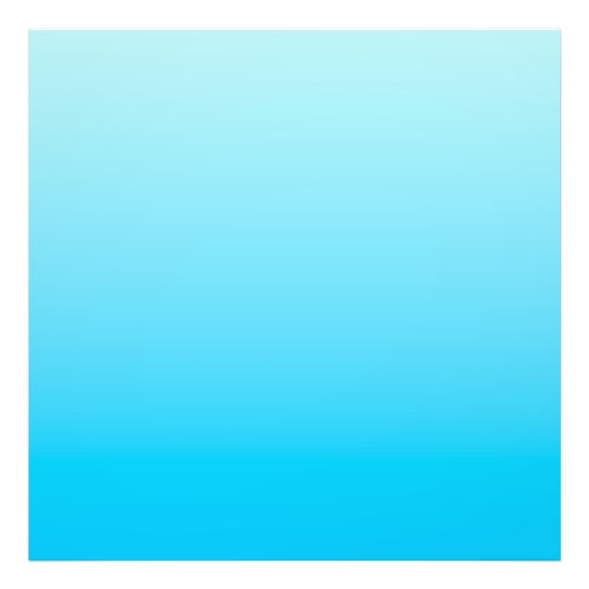 Impression Photo Arrière - plan de dégradé de couleur bleu (Devant)