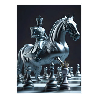 Impression Photo Arrière - plan de jeu d'échecs