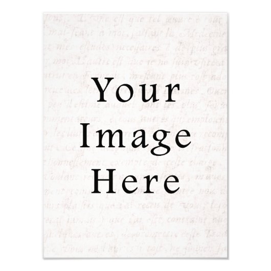 Impression Photo Arrière - plan de papier parchemin vintage de scri (Devant)