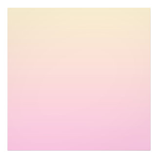 Impression Photo Arrière - plan dégradé rose pâle et jaune