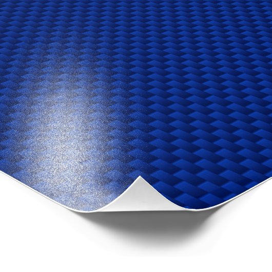 Impression Photo Arrière - plan d'impression Accent Blue Carbon (Coin)